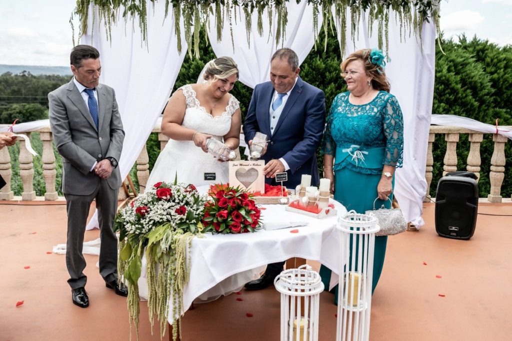 La boda en Doña Rita de Rebeca y José Manuel