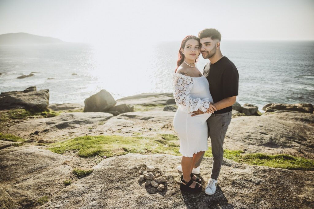 Preboda en Muxía de Mylena y Pablo