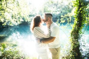 La preboda en Pozo de Limideiro de Nuria e Iván