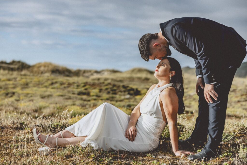 Postboda en la Playa de Traba de Laxe de Laura y fabio
