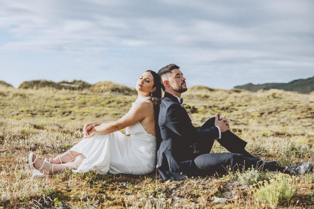 Postboda en la Playa de Traba de Laxe de Laura y fabio