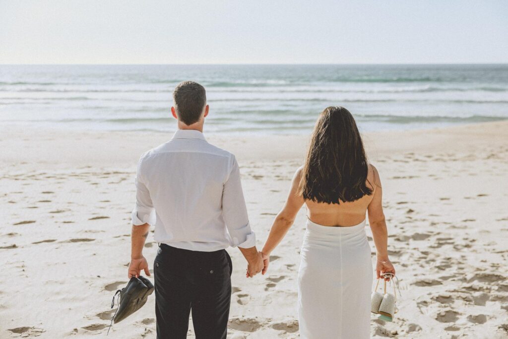 Postboda en la Playa de Traba de Laxe de Laura y fabio