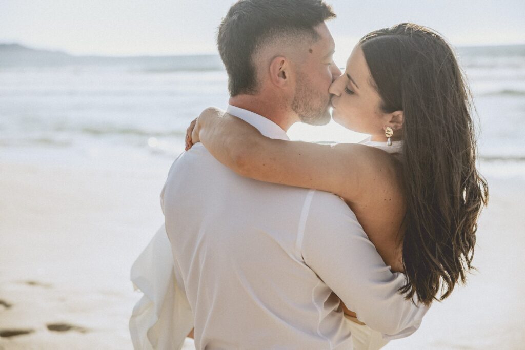 Postboda en la Playa de Traba de Laxe de Laura y fabio