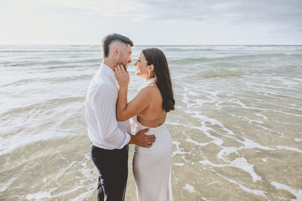 Postboda en la Playa de Traba de Laxe de Laura y fabio