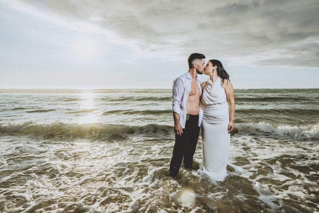 Postboda en la Playa de Traba de Laxe de Laura y fabio