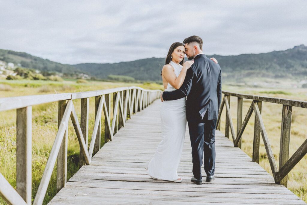 Postboda en la Playa de Traba de Laxe de Laura y fabio